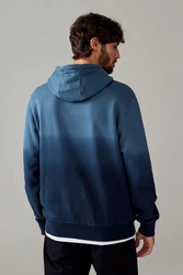 Next Kapuzensweatshirt Jersey-Hoodie Batik-Farbverlauf