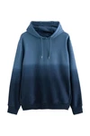 Next Kapuzensweatshirt Jersey-Hoodie Batik-Farbverlauf