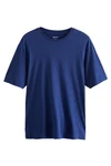 Next Essential T-Shirt mit Rundhalsausschnitt Dunkelblau/Blau