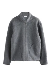 Next Fleecepullover mit Reißverschluss-Trichterkragen 
