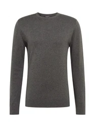 SELECTED HOMME Rundhalspullover Berg Dunkelgrau/Grau/Dunkelgrün/Khaki/Hellgrau