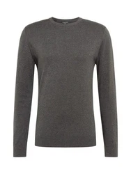 SELECTED HOMME Rundhalspullover Berg Dunkelgrau/Grau/Dunkelgrün/Khaki/Hellgrau