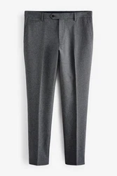 Next Anzughose Slim Fit Strukturierte Paspel (1-tlg) Dunkelgrau/Grau/Hellgrau/Dunkelblau