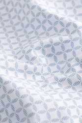 Next Langarmhemd Bedrucktes Oxford-Langarmhemd mit Stretch Hellblau/Blau/Fliederfarben