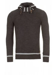 Yazubi Rundhalspullover Kapuzenpullover (129) 129