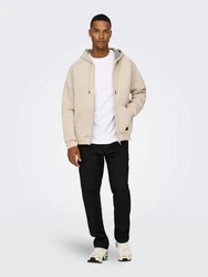 ONLY & SONS Cargojeans ONSEdge Schwarz/Dunkelblau