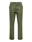 ONLY & SONS Cargojeans Edge (1-tlg) Dunkelgrün/Khaki