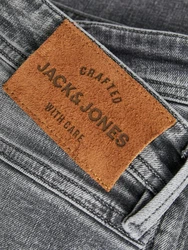 Jack & Jones Regular-fit Jeans JJIGlenn JJCole (1-tlg) Dunkelgrau/Hellgrau/Grau