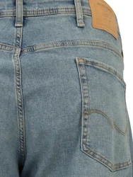 Jack & Jones Slim-fit Jeans JJIGLENN JJORIGINAL Blau/Hellblau/Grau