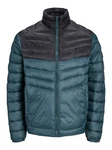 Jack & Jones Steppjacke JJESprint petrol/schwarz