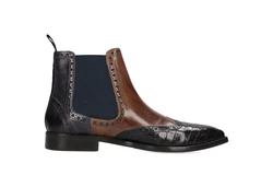 Melvin & Hamilton Martin Stiefelette Hellblau/Braun/Blau/Dunkelblau