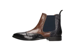 Melvin & Hamilton Martin Stiefelette Hellblau/Braun/Blau/Dunkelblau
