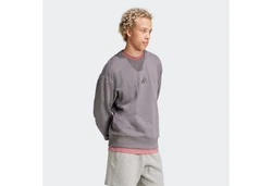adidas Sportswear Sweatshirt SZN FT CRW Hellgrau/Grau/Rosa/Lila