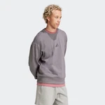 adidas Sportswear Sweatshirt SZN FT CRW Hellgrau/Grau/Rosa/Lila