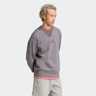 adidas Sportswear Sweatshirt SZN FT CRW Hellgrau/Grau/Rosa/Lila
