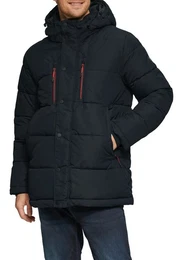 Steppjacke mit Kapuze