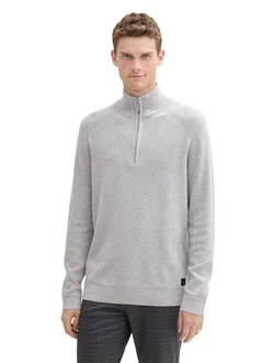 TOM TAILOR Strickpullover structured knit troy