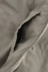 Next Steppweste mit Kapuze Khaki/Beige/Braun/Grau