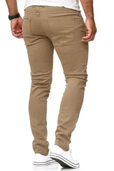 Red Bridge Herren Jeans Hose Slim-Fit Röhrenjeans Denim Colored Camel