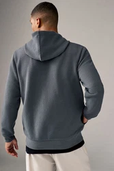 Next Kapuzensweatshirt Premium Hoodie mit Struktur Dunkelgrau/Dunkelblau/Hellgrau/Grau