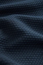 Next Kapuzensweatshirt Premium Hoodie mit Struktur Dunkelblau/Blau