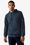 Next Kapuzensweatshirt Premium Hoodie mit Struktur Dunkelblau/Blau