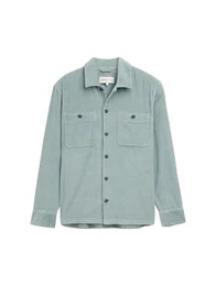 Langarmhemd Relaxed Cord Overshirt - Relaxed Fit