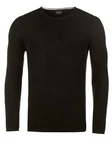 WOTEGA Strickfleece Pullover Pete Schwarz/Dunkelgrün/Khaki