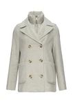 s.Oliver Strickjacke Cabanjacke Regular Fit Beige/Braun/Grau/Khaki