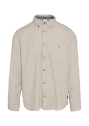 s.Oliver Langarmhemd Beige/Khaki/Braun