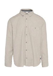 s.Oliver Langarmhemd Beige/Khaki/Braun