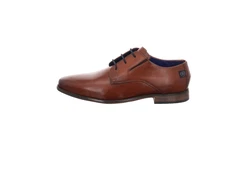bugatti Armo Comfort Schnürschuh Braun/Hellblau/Beige/Rot