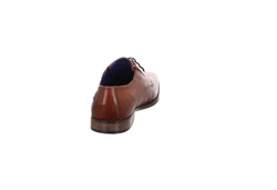 bugatti Armo Comfort Schnürschuh Braun/Hellblau/Beige/Rot