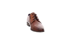 bugatti Armo Comfort Schnürschuh Braun/Hellblau/Beige/Rot