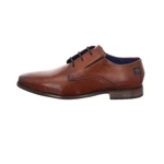 bugatti Armo Comfort Schnürschuh Braun/Hellblau/Beige/Rot