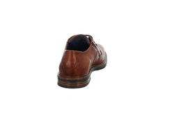 bugatti Rigalo Comfort Schnürschuh Braun/Beige/Hellblau