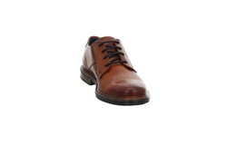 bugatti Rigalo Comfort Schnürschuh Braun/Beige/Hellblau