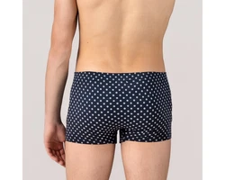 LIVING CRAFTS Retro Pants HOGAN GOTS zertifiziert Dunkelblau/Blau/Hellblau