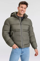 BOSS ORANGE Steppjacke Okobra1 Dunkelgrün