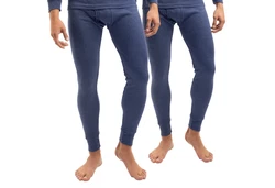 celodoro Funktionshose 2er Pack Ski-Thermo Unterhose Dunkelblau/Blau/Hellblau/Fliederfarben