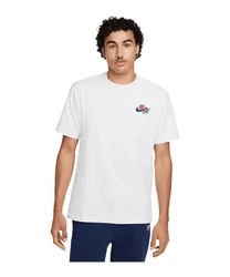 Nike Sportswear T-Shirt Max 90 Sega Weiß/Dunkelblau/Schwarz/Hellblau/Creme