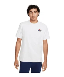 Nike Sportswear T-Shirt Max 90 Sega Weiß/Dunkelblau/Schwarz/Hellblau/Creme
