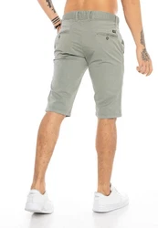 RedBridge Herren Chino Shorts Khaki/Dunkelgrün