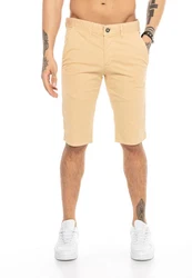 RedBridge Herren Chino Shorts Beige/Khaki