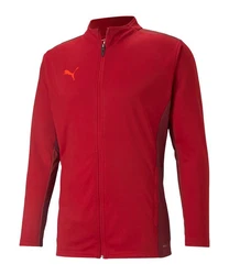 PUMA Sweatjacke teamCUP Trainingsjacke Rot
