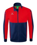 Erima Sweatjacke Six Wings Trainingsjacke Rot/Dunkelblau