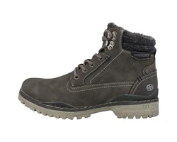 Dockers by Gerli Schnürstiefelette Herren Schnürboots Dunkelgrün/Khaki/Grau/Braun