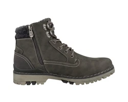 Dockers by Gerli Schnürstiefelette Herren Schnürboots Dunkelgrün/Khaki/Grau/Braun