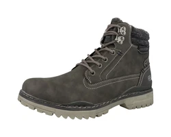 Dockers by Gerli Schnürstiefelette Herren Schnürboots Dunkelgrün/Khaki/Grau/Braun