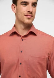 Eterna Kurzarmhemd COMFORT FIT NON IRON Rot/Orange/Rosa